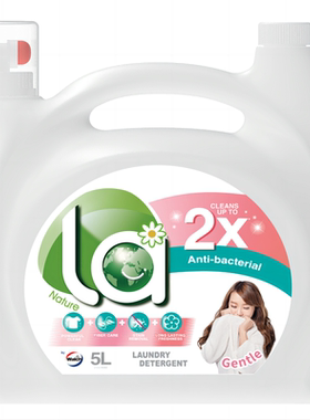 La2倍天然洁净洗衣皂液倍柔5L-CJ