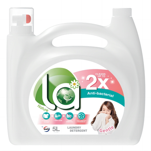 La2倍天然洁净洗衣皂液倍柔5L-CJ