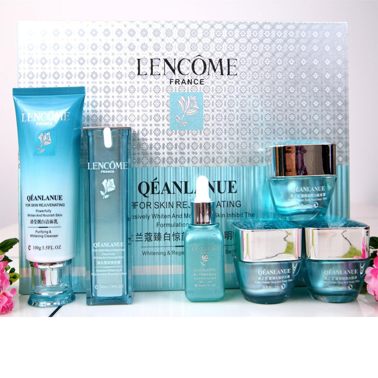 美之兰臻白惊颜新生5+1明星组合六件套滋润嫩肤保湿六合一姿泊颜