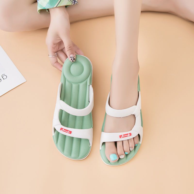 拖鞋女款外穿夏室内防滑厚底软底ins百搭凉鞋女学生韩版居家洗澡