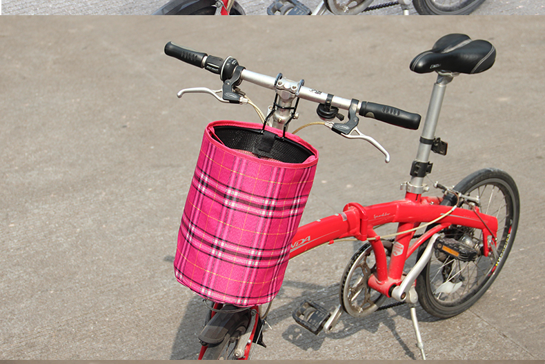 Panier pour vélo en toile - Ref 2259326 Image 4