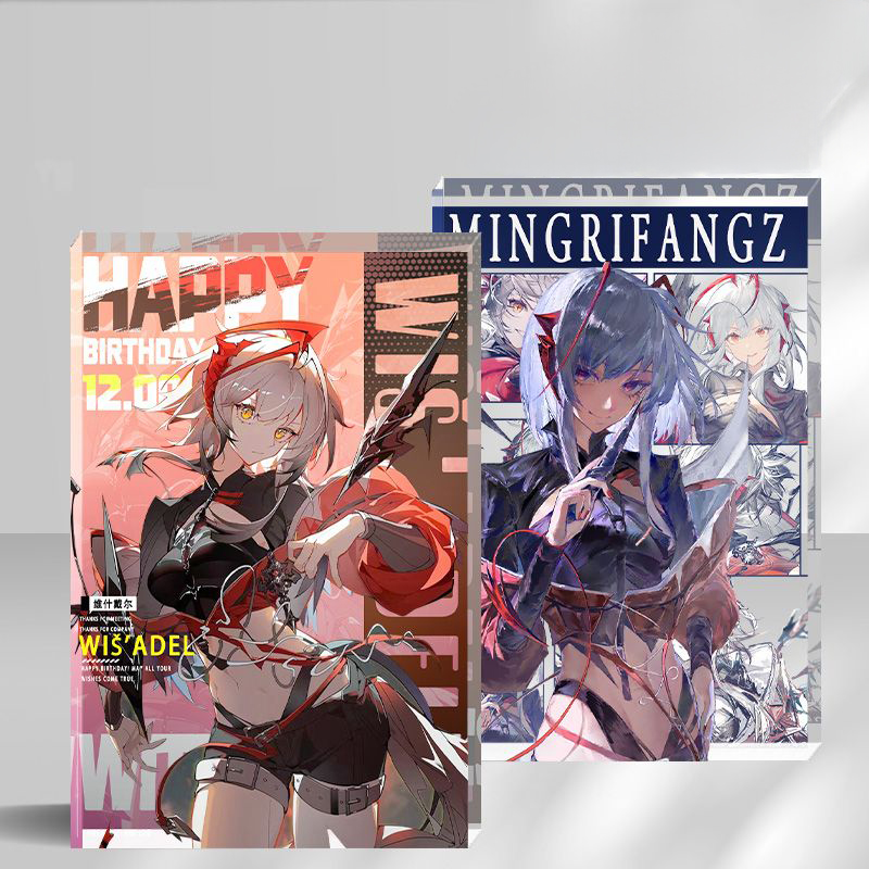 明日方舟桌面摆件透明立牌