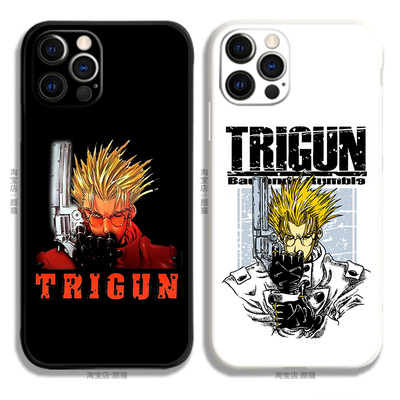 枪神Trigun法修11手机壳12液态硅胶SE2适用XS苹果13PROMAX动漫78P