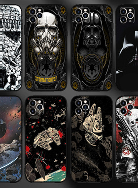 液态硅胶手机壳适用iPhone8星球大战XSMAX苹果11华为12软NOVA7pro