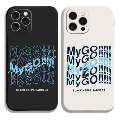 BanG Dream! It’s MyGO动漫高松灯同款11手机壳12适用苹果16 15maxr红米一加ace2小米14液态IQOO12硅胶全包8