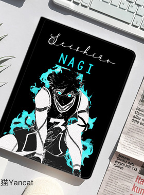 凪诚士郎Seishiro Nagi平板壳适用苹果iPad10蓝色监狱oppopad3带笔槽MatePad11保护air4小米7pro套vivopad2