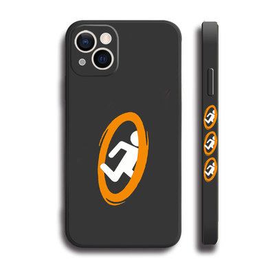 Portal2传送门解谜游戏侧边11手机壳12适用iphone13PRO苹果15maxr红米K70一加ace2小米14液态IQOO12硅胶全包8