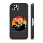 日本动漫混沌武士Samurai champloo复古11手机壳12适用苹果15maxr红米K70一加ace2v小米14液态IQOO12硅胶全包