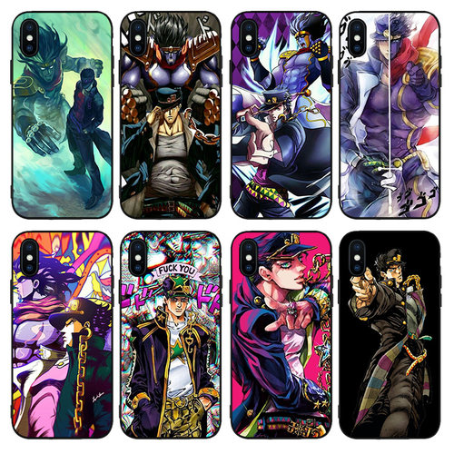 11空条承太郎JOJO的奇妙冒险手机壳适用iPhoneXS MAX苹果6s78PLUS