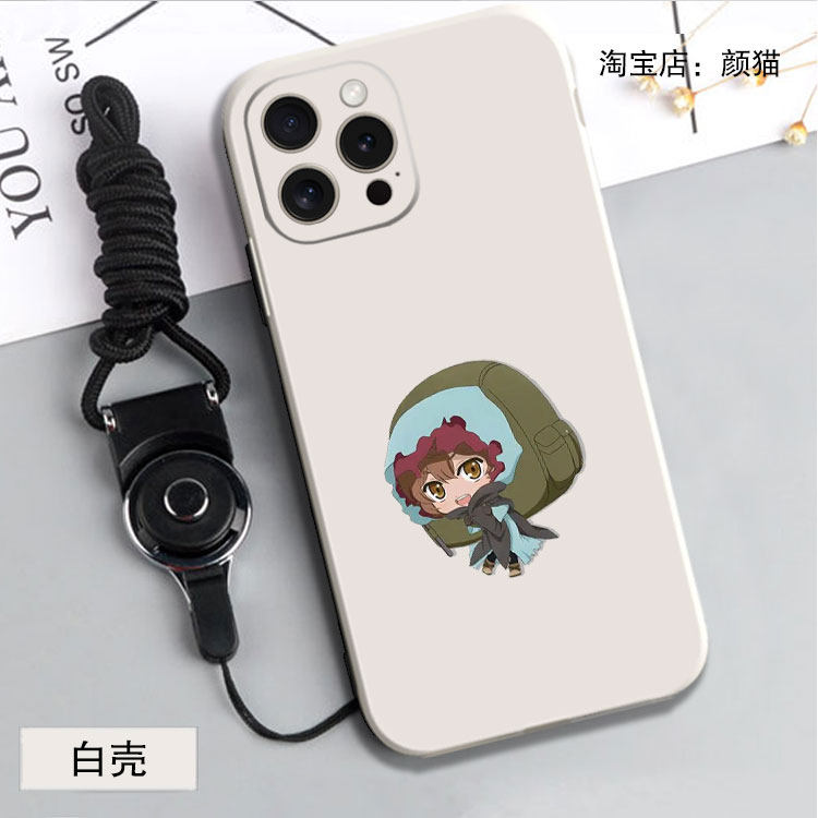 莉莉露卡 在地下城寻求邂逅 周边黑白11手机壳16适用iphone13PRO苹果15maxr红米K70一加ace3小米14液态IQOO12