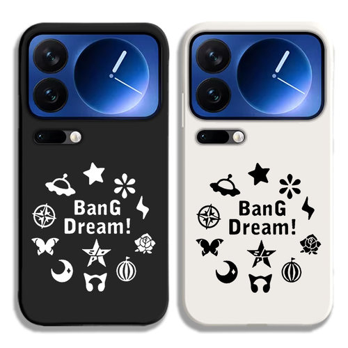 Bang Dream联动WEGO高松灯同款手机壳适用小米17ProMax保护套Xiaomi17液态硅胶全包防摔外壳十七ProMAX男女软