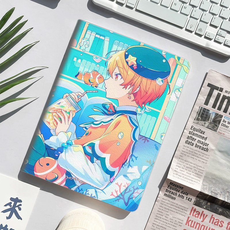 Tenma Tsukasa动漫周边平板皮套适用ipad10保护壳pro13全包mini6软air56蚕丝纹10.9寸华为10.2笔槽11.5s小米