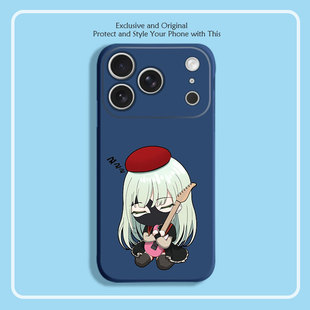 周边mygo若叶睦8色液态硅胶12手机壳11适用14苹果15 17PROMAX红米K90全包软VIVO小米13挂绳 Dream BanG