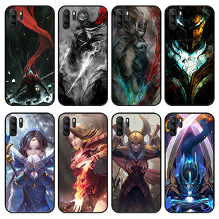 DOTA2圣堂刺客手机壳适用P30P RO华为P40火女MATE30荣耀9X软NOVA7