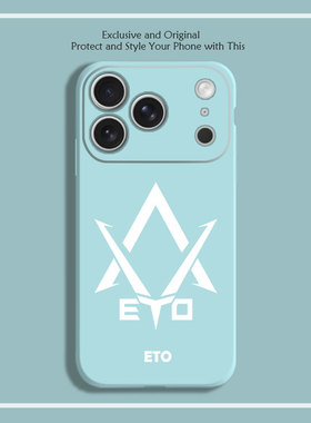 ETO三体组织标志8色液态硅胶12手机壳11适用14苹果15 16 17PROMAX红米K90全包软VIVO小米13挂绳IQOO12华为