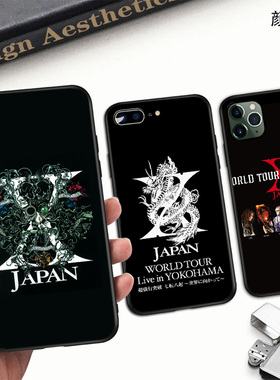 XJAPAN摇滚手机壳适用11PRO苹果6S软XSMAX防摔iPhoneSE硅胶78PLUS