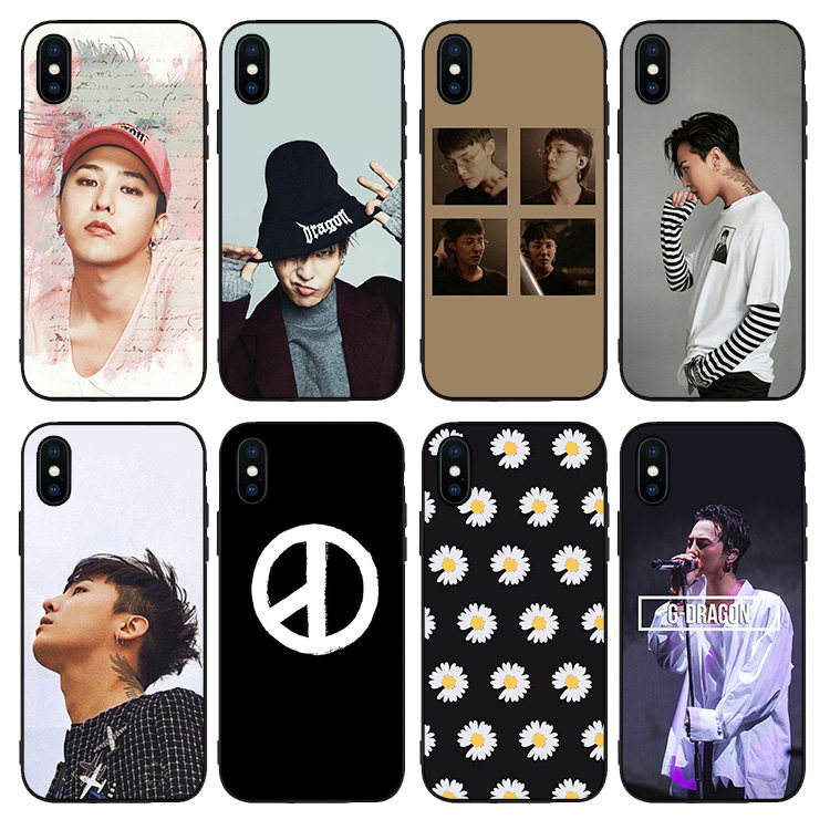 bigbang权志龙适用于xsmax苹果11pro手机壳6s/7/8plus软11e硅胶xr