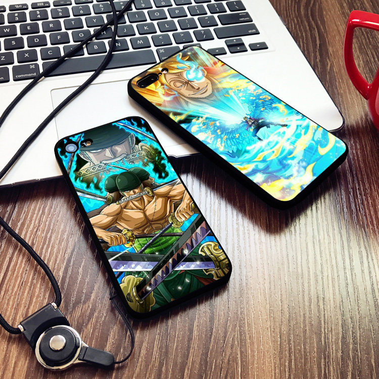 海贼王/索隆/马尔科手机壳8plus适用13苹果XSMAX磨砂iphone12软11