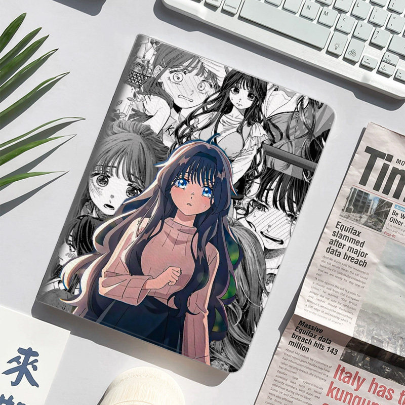 香花朵朵开凛然绽放 栗薰子平板皮套适用ipad10保护壳pro13全包mini6软air56蚕丝纹10.9寸华为10.2笔槽