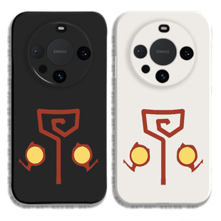 dota2刀塔剑圣 动漫液态硅胶手机壳适用MATE60PRO华为NOVA12保护套P50黑白VIVOPPO小米14荣耀100苹果15 14 13