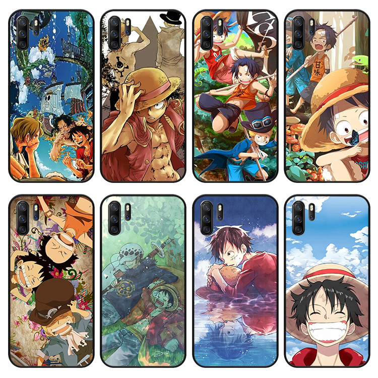 海贼王路飞手机壳适用P40华为P20 PRO磨砂NOVA567软MATE30荣耀X10