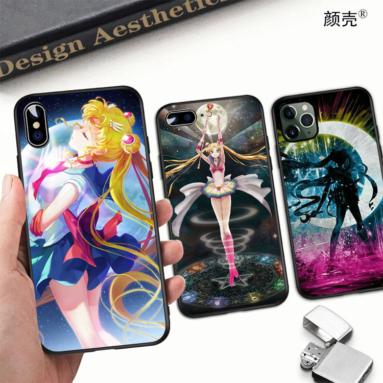 美少女战士手机壳适用XSMAX苹果11水冰月iphone13软7/8plus硅胶12