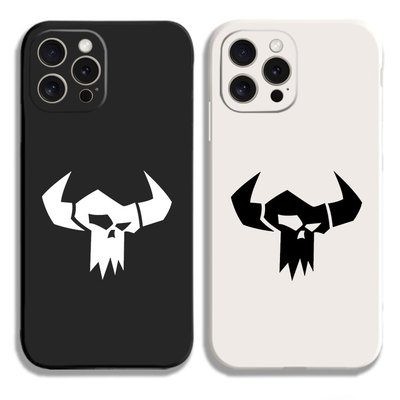 战锤40K标志orks侧边11手机壳12适用iphone13PRO苹果15maxr红米K70一加ace小米14液态IQOO12硅胶VIVOX100全包