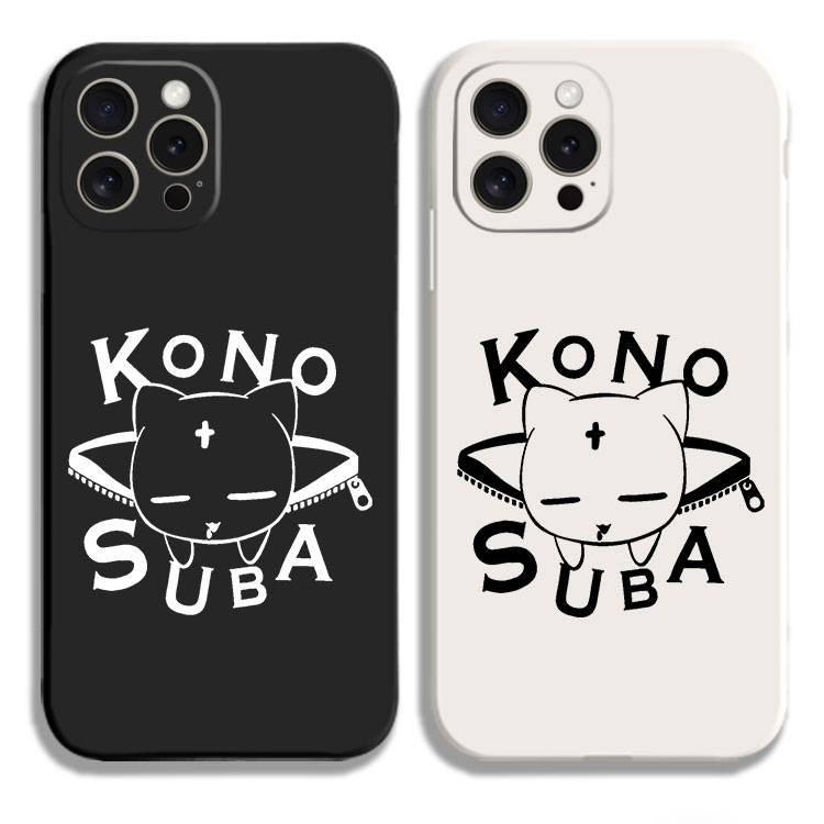 为美好的世界献上祝福动漫素晴頻道特番CV同款11手机壳12适用苹果15maxr红米K70一加ace3v小米14液态硅胶全包