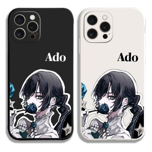 虚拟歌手ADO动漫二次元11手机壳16适用iphone13PRO苹果15maxr红米K70一加ace3小米14液态IQOO12硅胶VIVO全包