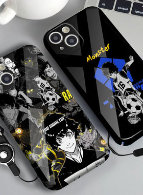 蓝色监狱 蜂乐回 足球动漫周边菲林光面手机壳适用苹果iPhone 11 12 13 14 15 16 PRO MAX XS XR 7 8 SE3华为