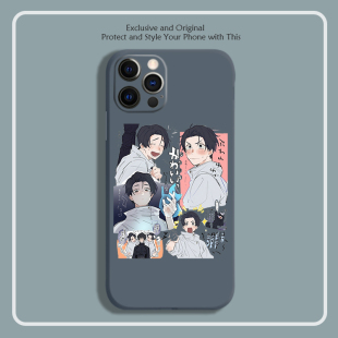 咒术回战 窘迫少年 乙骨忧太12色液态硅胶8手机壳11适用XSMAX苹果