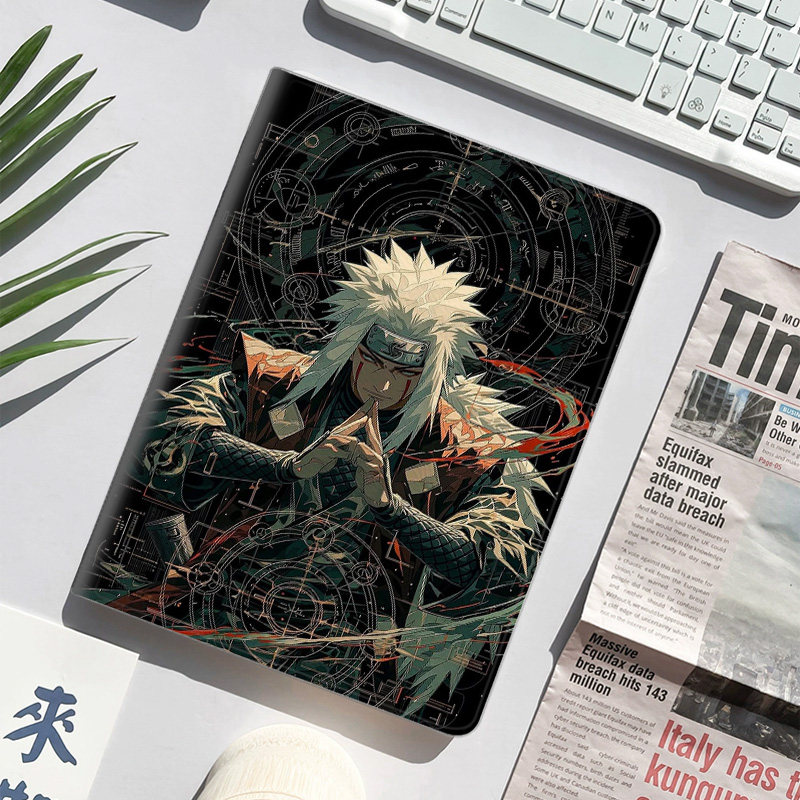 火影忍者 自来也 结印防摔平板保护壳适用iPad Pro M5 Air M4华为MatePad 11.5S小米平板8荣耀MagicPad