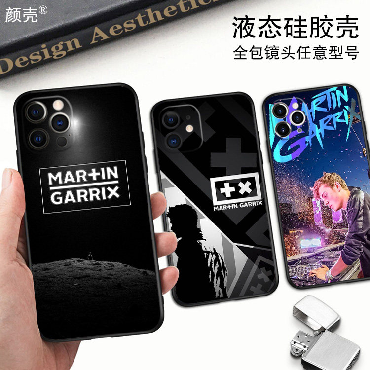 小马丁电音11液态硅胶12手机壳适用iPhone8动漫XSMAX苹果7PLUS软6