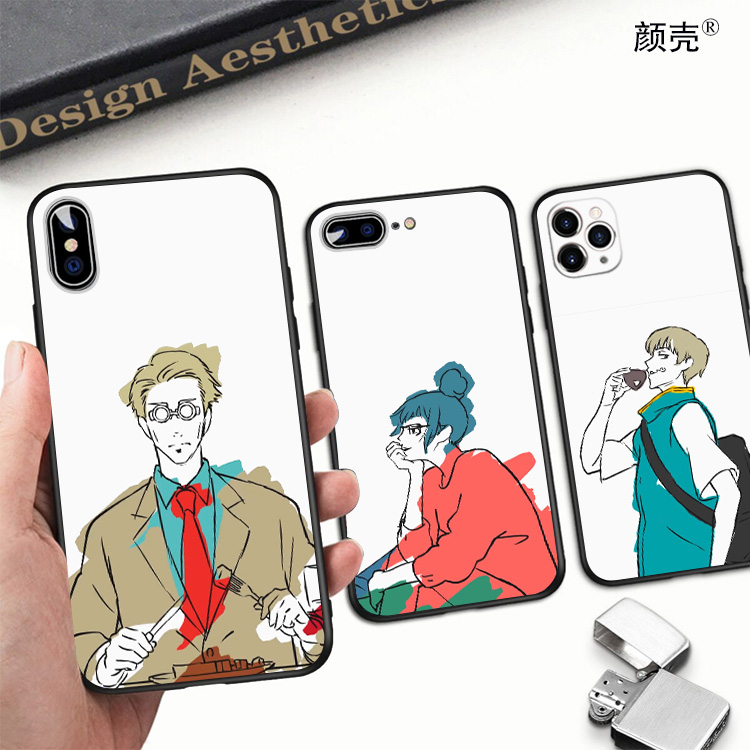 咒术回战狗卷棘手机壳适用XSE苹果12PROMAX打工人硅胶6S软7/8PLUS