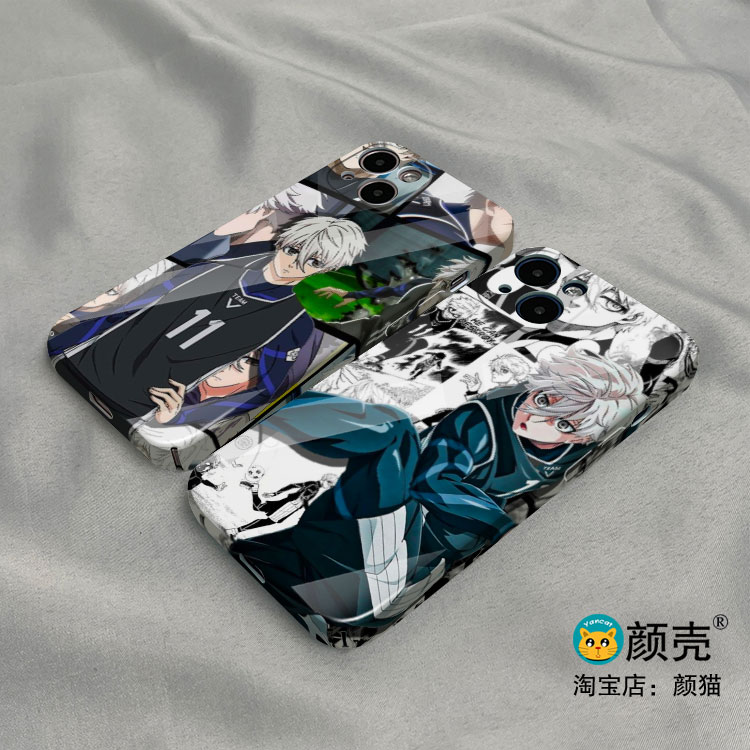 Blue lock蓝色监狱12光面手机壳11适用XSMAX苹果XR保护套iPhone14菲林硬壳小米13PRO华为nova56789三星S22 23