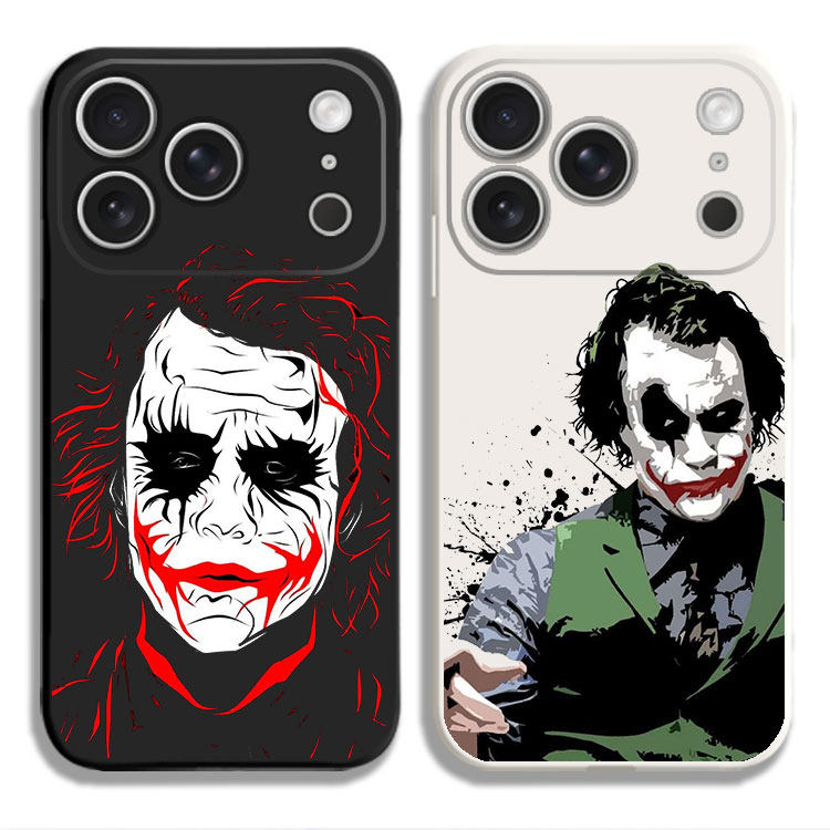 小丑joker电影周边手机壳适用iPhone15硅胶13苹果16液态12保护套17PROMAX挂绳VIVO华为MATE80PRO红米K90一加
