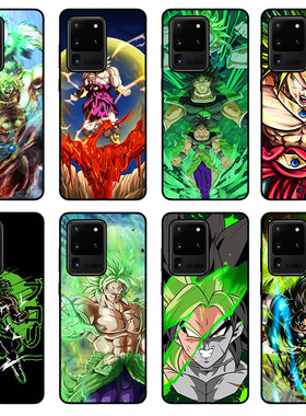 龙珠布罗利手机壳软适用NOTE10三星S20+华为C9磨砂S10硅胶A60软S9