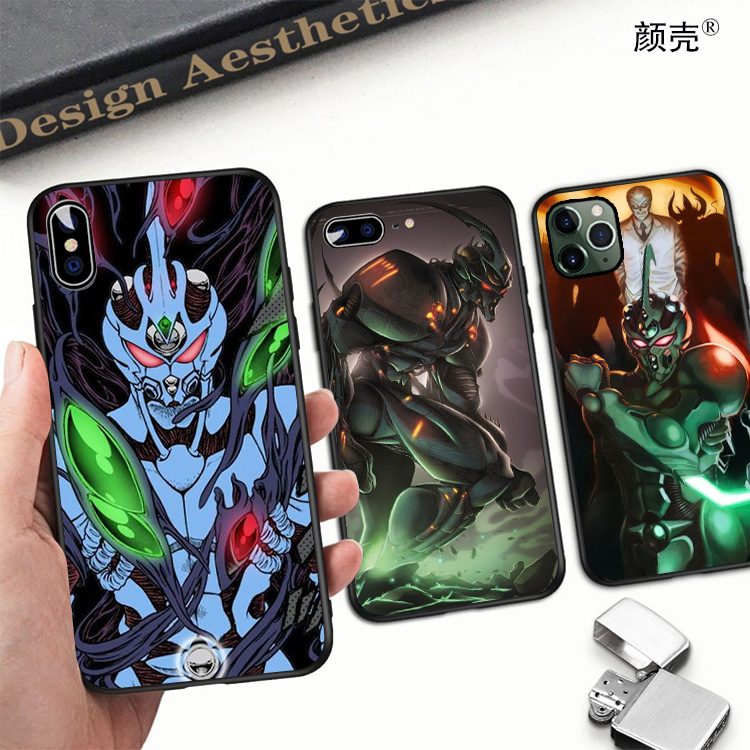 强殖装甲动漫手机壳适用XR苹果11PROMAX防摔iphone6s软7/8plus套X