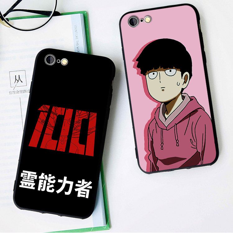 灵能百分百6s适用XSMAX手机壳8plus磨砂iphone7软壳5SE路人超能XR