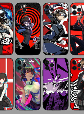 女神异闻录 新岛真12液态硅胶手机壳适用X小米11苹果华为NOVA45678 13 14 15 16 PRO MAX红米K70至尊版PURA70