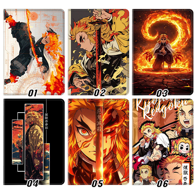 鬼灭之刃 炼狱杏寿郎 动漫周边外壳适用ipad10.2软air345第十代保护套matepad11笔槽mini6小米7pro13寸10.9