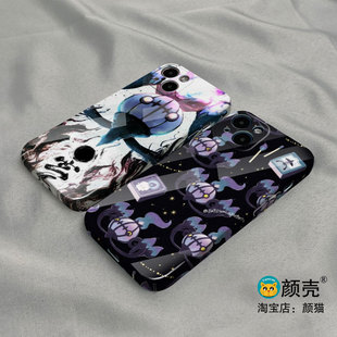 宠物小精灵 水晶灯火灵 12光面手机壳11适用XSMAX苹果XR保护套iPhone14菲林硬壳小米13PRO华为nova56789三星