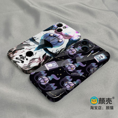 宠物小精灵 水晶灯火灵 12光面手机壳11适用XSMAX苹果XR保护套iPhone14菲林硬壳小米13PRO华为nova56789三星