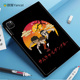 日本动漫混沌武士Samurai champloo复古平板皮套适用ipad10保护壳pro13全包mini6软air56蚕丝纹10.9寸华为1