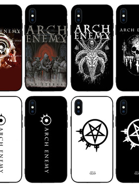 大敌Arch Enemy手机壳11PRO适用12苹果14 15 PRO MAX乐队iphone13软78plus