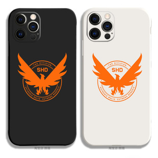 全境封锁2游戏周边12液态硅胶8手机壳11适用XSMAX苹果13挂绳7小米