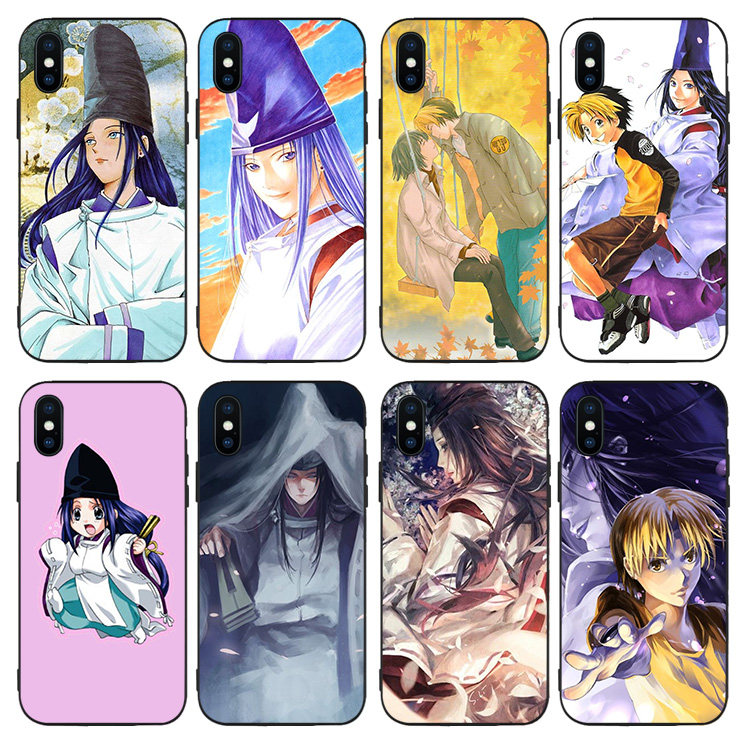 动漫棋魂小光佐为6s适用x手机壳8plus磨砂iphone5s软壳7挂绳6全包