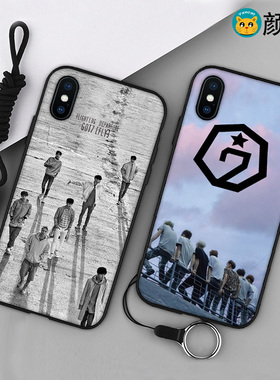 GOT7王嘉尔周边手机壳适用iPhone6s/5s/8/7plus苹果X全包软硅胶套