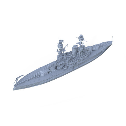 1/350比例 美国 BB-37 俄克拉荷马号 内华达级战列舰 配兵人