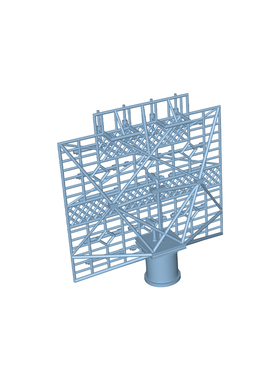 美国海军 Sk空中搜索雷达天线  1pc